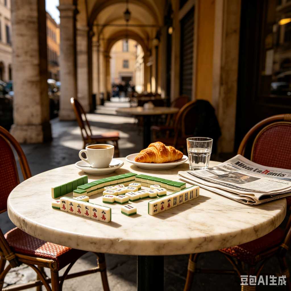 acrylic mahjong set