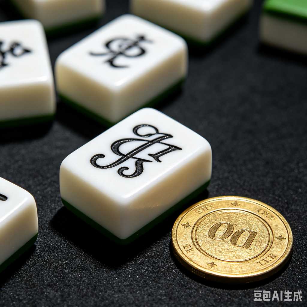minimalist mahjong tiles